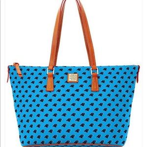 Dooney & Bourke Carolina Panthers ZIP Top Tote